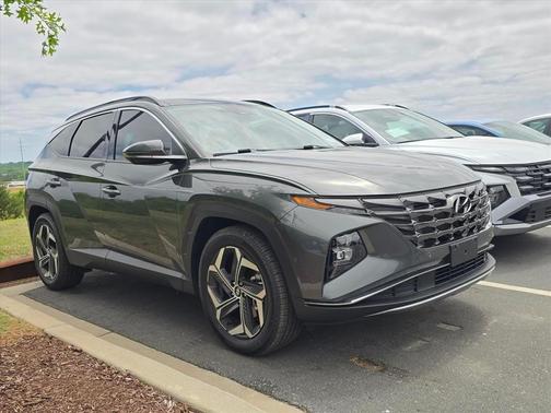 Amazon Gray 2023 Hyundai TUCSON Limited
