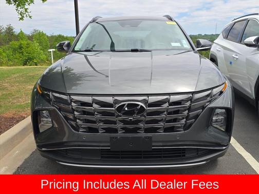 Amazon Gray 2023 Hyundai TUCSON Limited