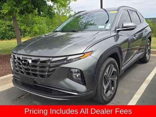 Amazon Gray 2023 Hyundai TUCSON Limited