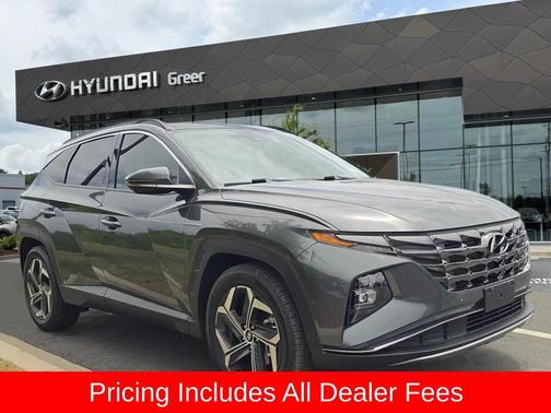 Amazon Gray 2023 Hyundai TUCSON Limited