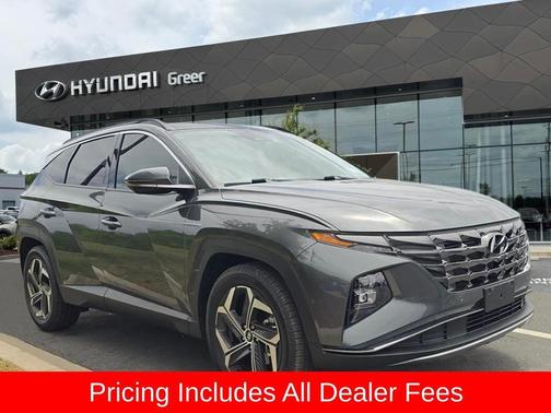 Amazon Gray 2023 Hyundai TUCSON Limited