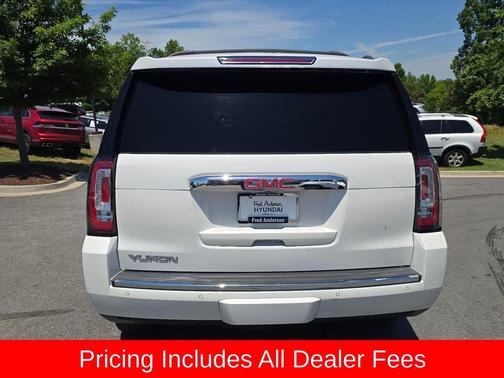 White Frost Tri-Coat 2018 GMC Yukon Denali