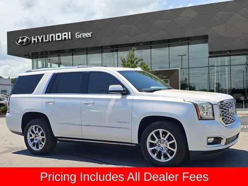 White Frost Tri-Coat 2018 GMC Yukon Denali