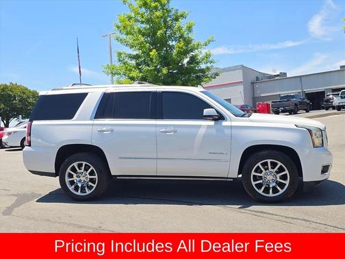 White Frost Tri-Coat 2018 GMC Yukon Denali