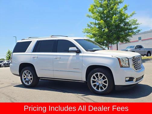 White Frost Tri-Coat 2018 GMC Yukon Denali