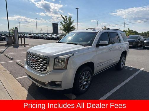 White Frost Tri-Coat 2018 GMC Yukon Denali