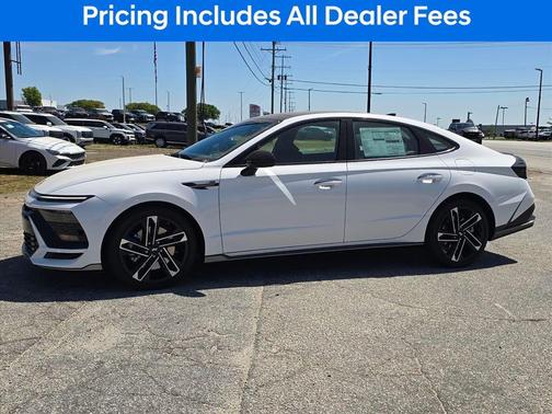 White 2026 Hyundai SONATA N Line