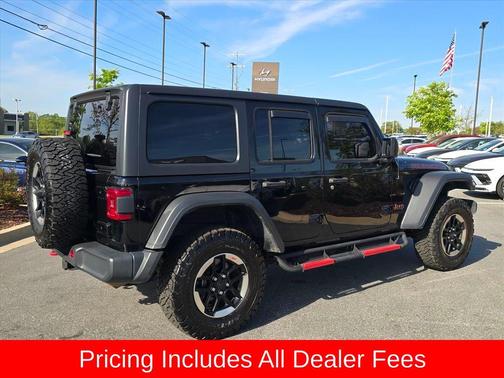 Black Clearcoat 2020 Jeep Wrangler Unlimited Rubicon