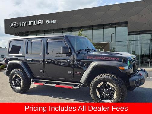 Black Clearcoat 2020 Jeep Wrangler Unlimited Rubicon