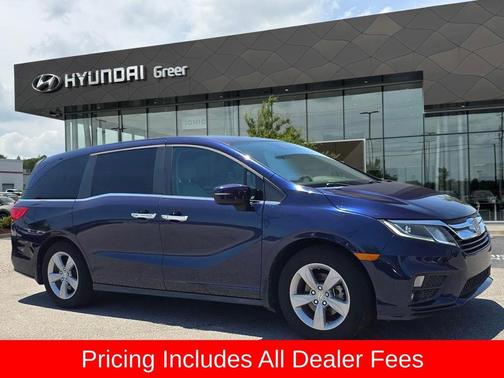 Obsidian Blue Pearl 2018 Honda Odyssey EX-L