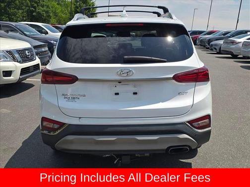 Quartz White 2020 Hyundai SANTA FE 2.0T Limited