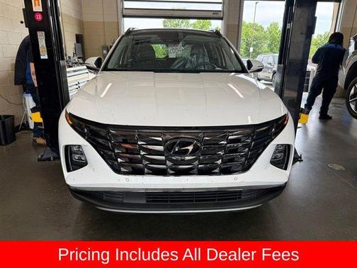 Serenity White Pearl 2023 Hyundai TUCSON Limited