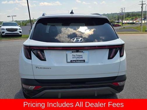 Serenity White Pearl 2023 Hyundai TUCSON Limited