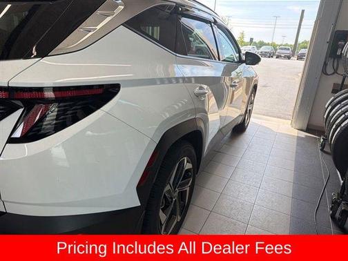 Serenity White Pearl 2023 Hyundai TUCSON Limited