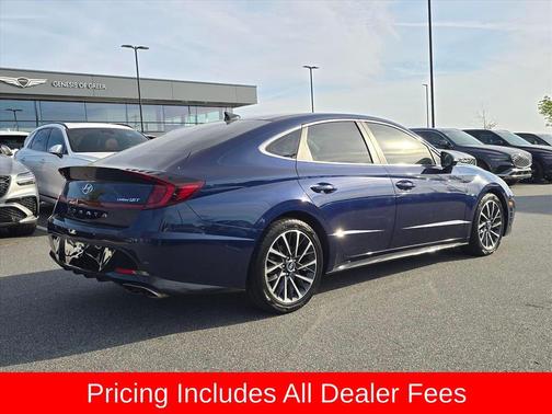 Stormy Blue 2021 Hyundai SONATA Limited