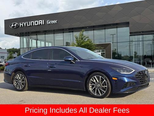 Stormy Blue 2021 Hyundai SONATA Limited