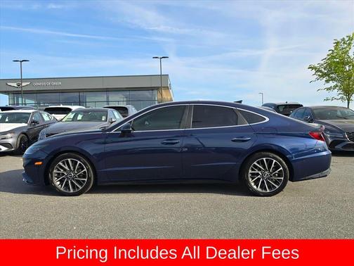 Stormy Blue 2021 Hyundai SONATA Limited