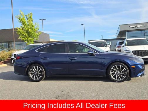Stormy Blue 2021 Hyundai SONATA Limited