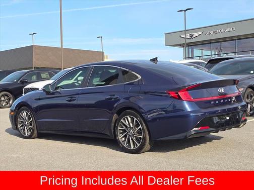 Stormy Blue 2021 Hyundai SONATA Limited