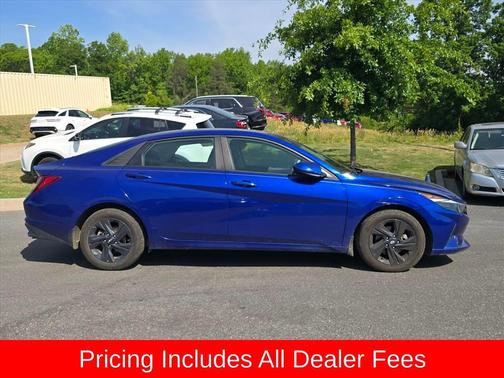 Intense Blue 2022 Hyundai ELANTRA SEL