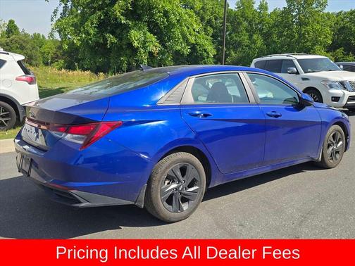 Intense Blue 2022 Hyundai ELANTRA SEL