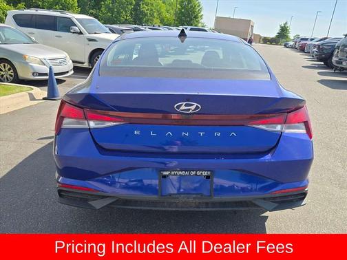 Intense Blue 2022 Hyundai ELANTRA SEL
