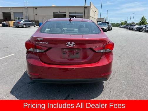 Venetian Red 2016 Hyundai ELANTRA Value Edition
