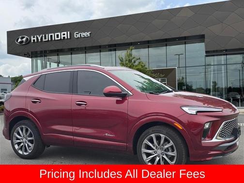 Cinnabar Metallic 2025 Buick Encore GX Avenir