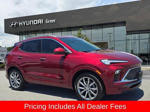 Cinnabar Metallic 2025 Buick Encore GX Avenir