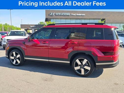Red 2026 Hyundai SANTA FE Limited