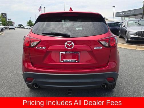 Soul Red Metallic 2015 Mazda CX-5 Grand Touring