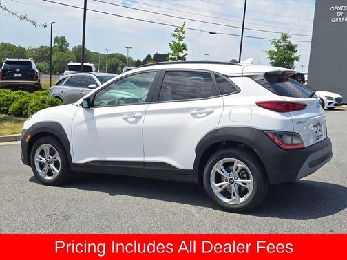 Lunar White 2023 Hyundai KONA SEL