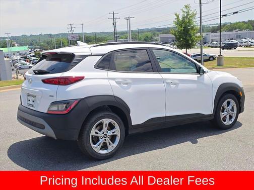 Lunar White 2023 Hyundai KONA SEL