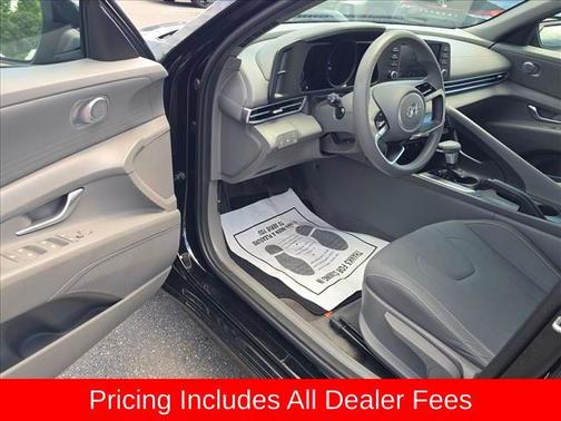 Onyx Black 2023 Hyundai ELANTRA SEL