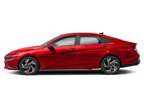 Red Metallic 2025 Hyundai ELANTRA HEV Limited
