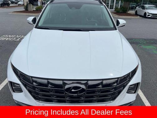White Pearl 2024 Hyundai TUCSON Hybrid Limited