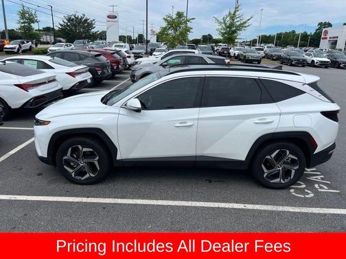 White Pearl 2024 Hyundai TUCSON Hybrid Limited