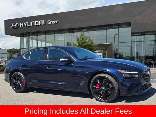 Capri Blue 2023 Genesis G70 3.3T