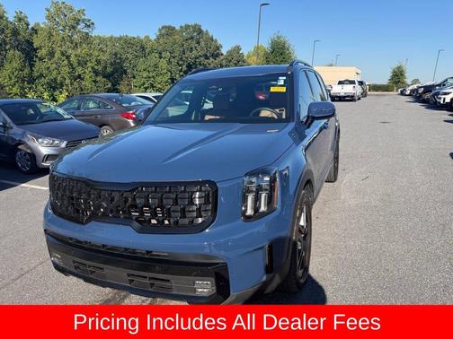 Midnight Black 2025 Kia Telluride SX X-Line