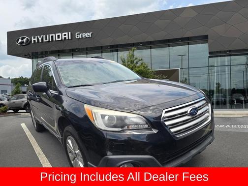Crystal Black Silica 2017 Subaru Outback 2.5i Premium
