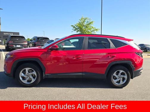 Calypso Red 2023 Hyundai TUCSON SEL