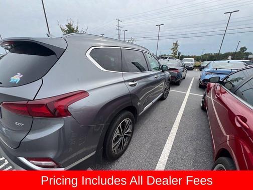 Machine Gray 2019 Hyundai SANTA FE Ultimate