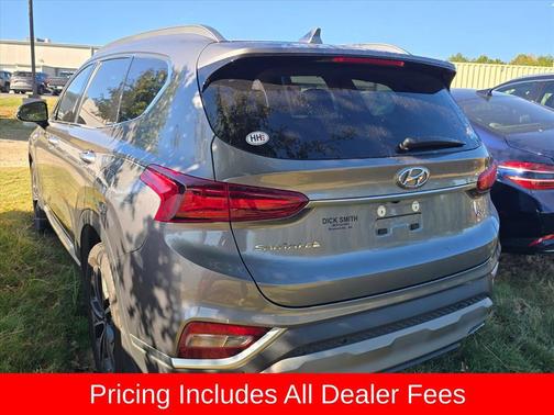 Machine Gray 2019 Hyundai SANTA FE Ultimate