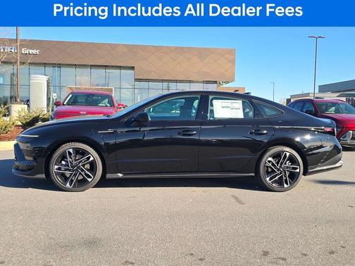Black 2026 Hyundai SONATA N Line