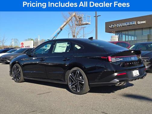 Black 2026 Hyundai SONATA N Line
