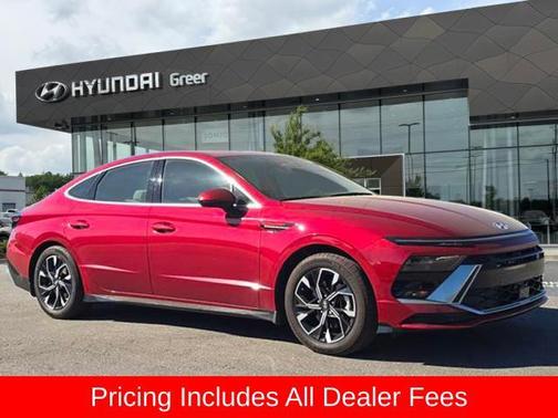 Red 2024 Hyundai SONATA SEL