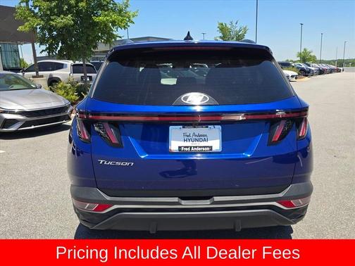 Intense Blue 2022 Hyundai TUCSON SEL
