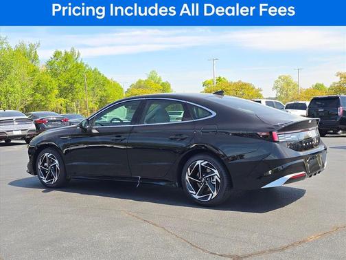 Black 2026 Hyundai SONATA SEL Sport