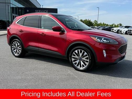 Red Metallic 2022 Ford Escape Titanium
