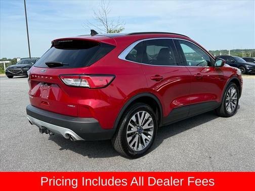 Red Metallic 2022 Ford Escape Titanium